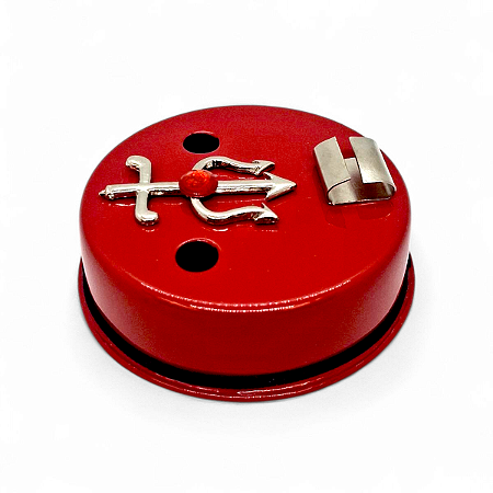 Ofertador Porta Cigarro e Cigarrilha PombaGira Vermelho 7 cm