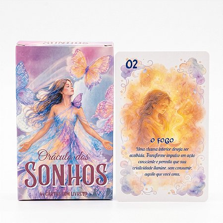 Oráculo dos Sonhos 44 cartas Explicativas com Manual