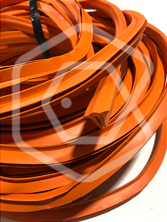 Perfil lateral  Carbonfish LARANJA para palas de fibra de carbono ou fibra de vidro - 1m