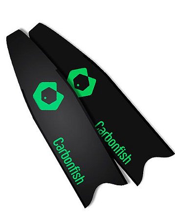 Nadadeiras Palas de fibra de vidro - Carbonfish GLASS - Verde