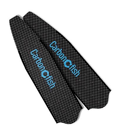 Nadadeiras Palas de Fibra de carbono - Carbonfish PRO - Azul
