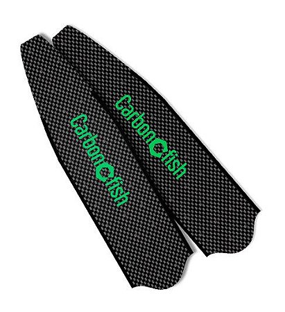 Nadadeiras Palas de Fibra de carbono - Carbonfish PRO - Verde