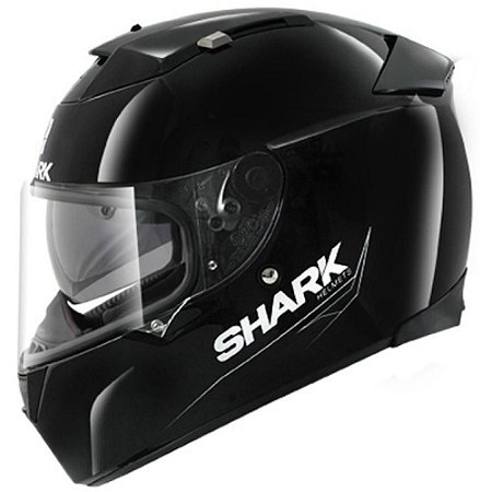 Capacete para Moto Shark Speed-R 2 Blank Blk Preto Pulse Division