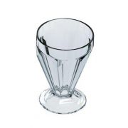 Taça Acrílico Sobremesa  Sorvete Sundae 220ml Transparente Encofer