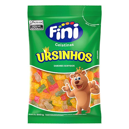 FINI Ursinhos Brilho Bala Gelatinas 500g