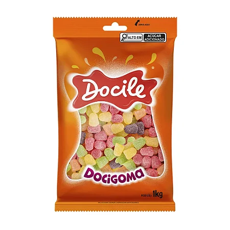 Docigoma Sino Bala Goma Sortido DOCILE 1kg