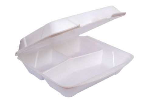 Bandeja EPS 3 Divisória para Lanches FIBRAFORM  HF132- 1.200ml
