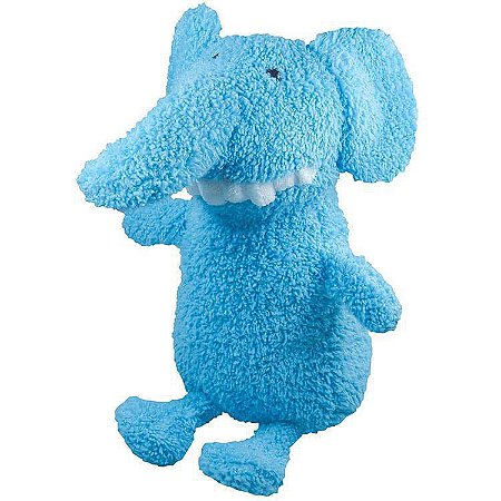 Brinquedo para Cachorro Pelúcia Dentinho Elefante