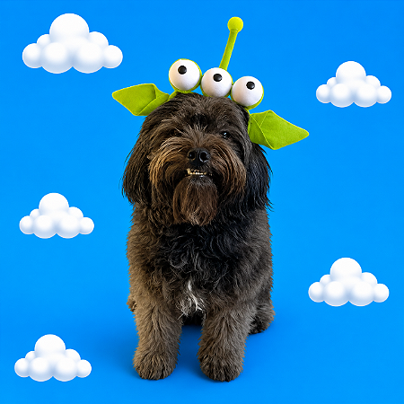 Fantasia para Cachorros e Gatos Inspiração Aliens