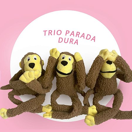 Brinquedo para Cachorros Kit Trio Parada Dura