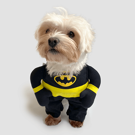 Fantasia para Cachorros Super Herói Batcão