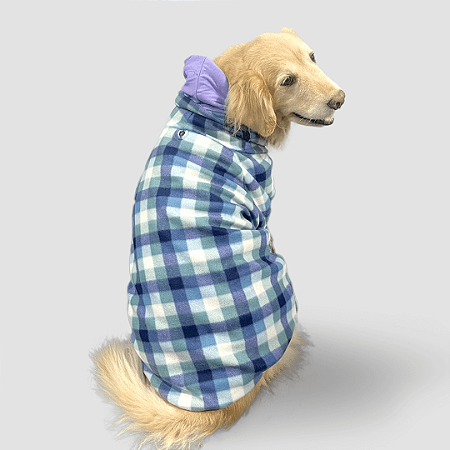 Roupa Cães Tutelo Moletom Comfy Azul - Tudo de Bicho