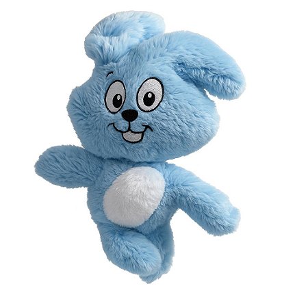Brinquedo para Cachorros Pelúcia Coelho Sansão Azul