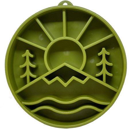 Comedouro Interativo Great Outdoors Ebowl Verde SodaPup