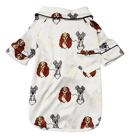 Pijama para Cachorros A Dama e o Vagabundo