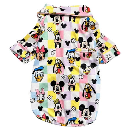 Pijama para Cachorros Turma do Mickey