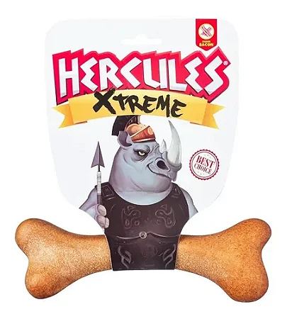 Brinquedo para Cachorro Osso Nylon Hercules Xtreme Médio