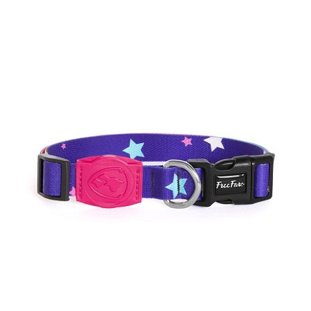 Coleira para Cachorros Stars Pink