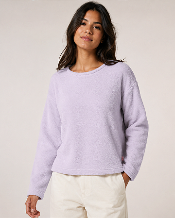 Blusa Feminina Pelúcia Lilás