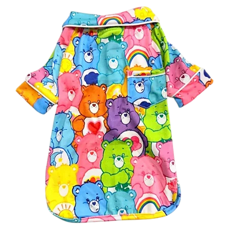Pijama para Cachorros Ursinhos Carinhosos Arco-Íris
