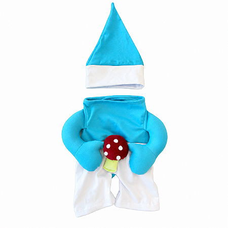 Fantasia para Cachorros Inspiração Smurfs com Calça