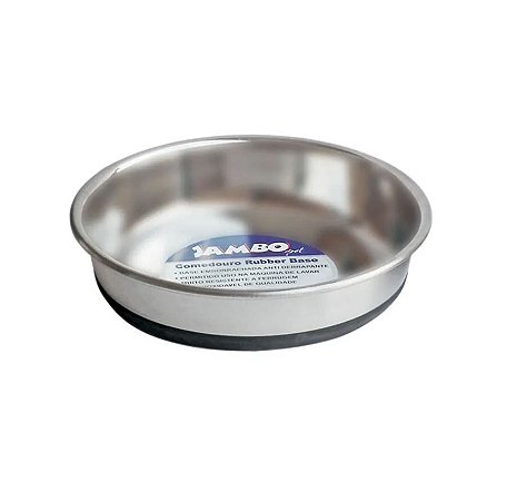 Comedouro para Gatos Inox Antiderrapante