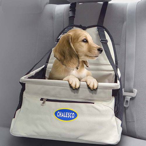 Assento para Veículos para Cachorros e Gatos Car Seat Bege