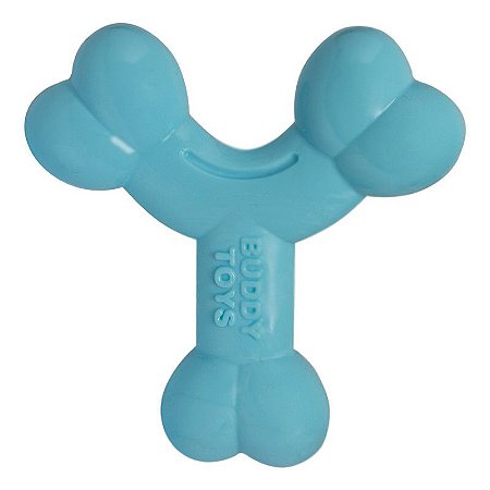 Brinquedo para Cachorros Ossinho Azul Buddy Toys