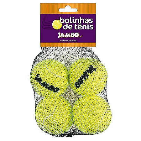 Brinquedo para Cachorros Bola de Tênis com 4