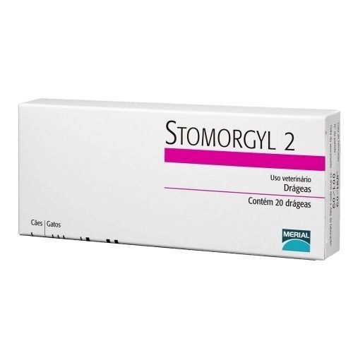 Antibiótico Stomorgyl 2 para Cachorros e Gatos