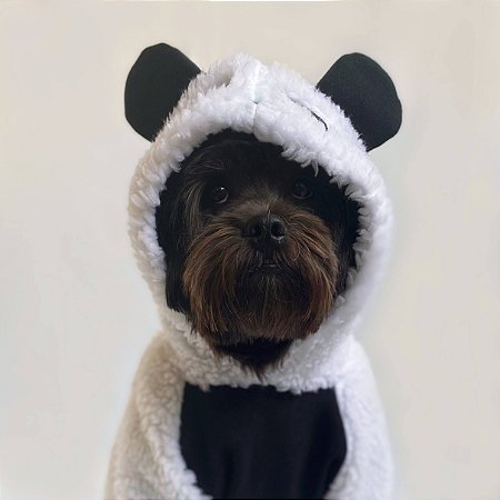 Moletom para Cachorros Urso Panda