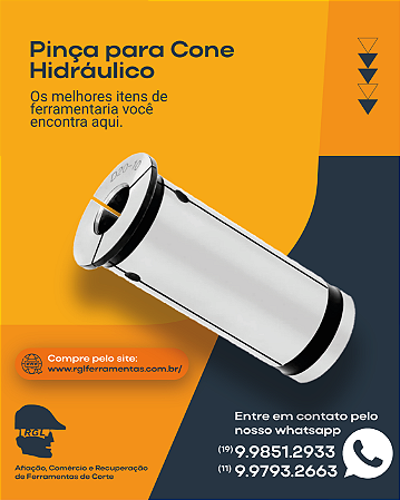 Pinça para Cone Hidráulico