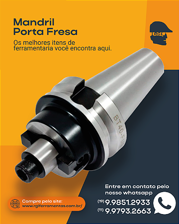 Mandril Porta Fresa