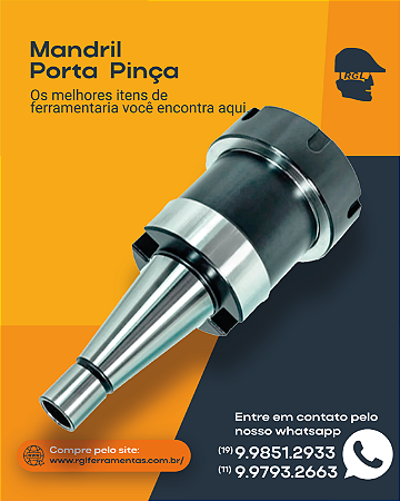 Mandril Porta Pinça