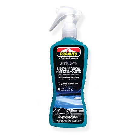 Limpa Vidros Ultimate Antiembaçante Proauto 200ml Automotivo