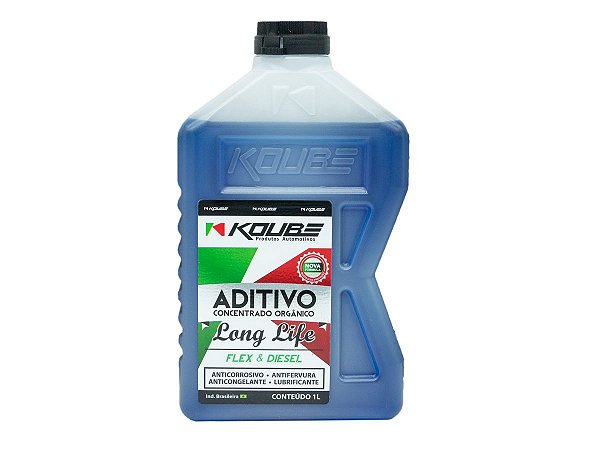 Aditivo Para Radiador Koube Long Life Azul Concentrado