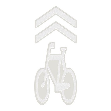 Line Tape - Termoplástico pré-formado - Ciclista SIR - Tipo 1