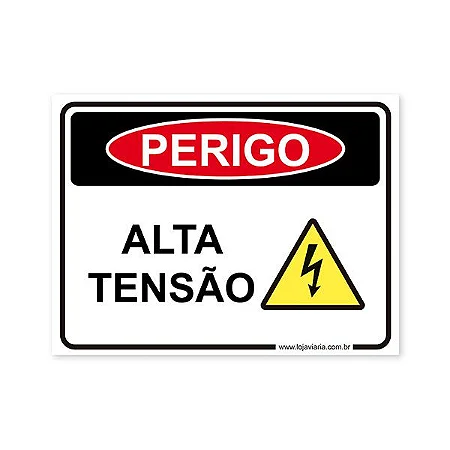 Placa Alta Tensão 20x15 cm ACM 3 mm