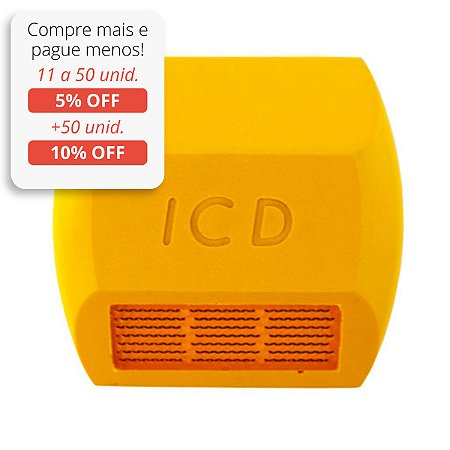 Tacha refletiva Monodirecional - Amarela - Tipo I - ICD Vias