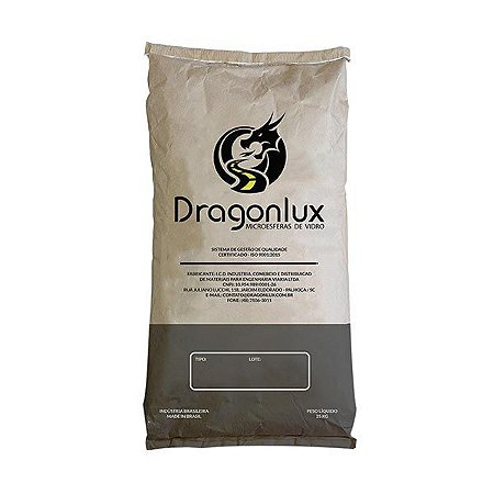 Microesfera de vidro DragonMix I-A 25 kg  - Dragonlux