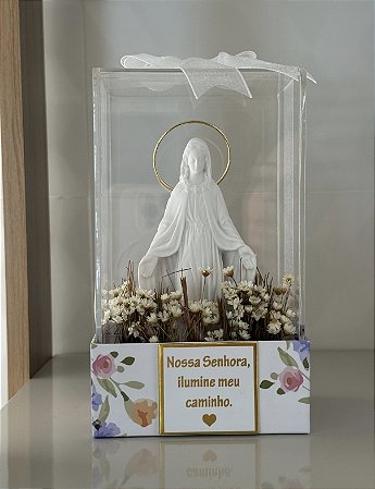 Nossa Senhora das Graças na cúpula de acrílico