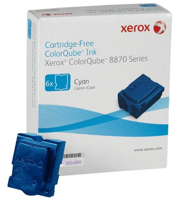 Cera Xerox Colorqube 8870 - 8880 - Ciano - 108R00958