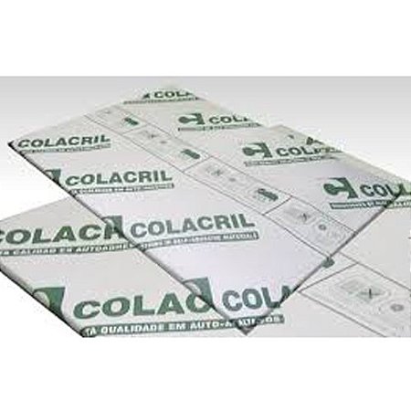 Folha Adesivo Colacril ADC200 Brilho 190g A3 50un