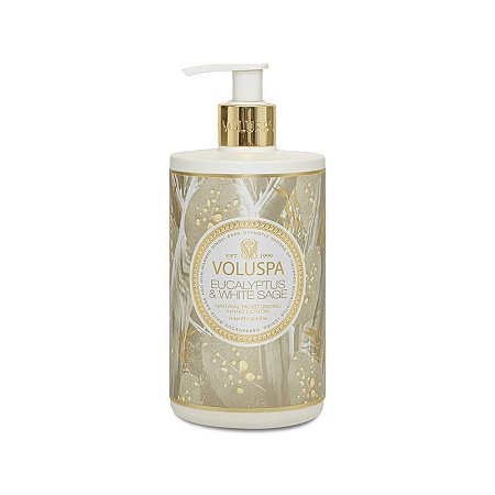 HIDRATANTE DE MAOS EUCALYPTUS E WHITE SAGE 450ML