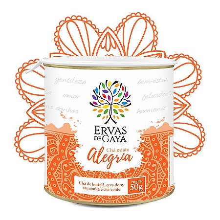 Chá Misto Ervas de Gaya - ALEGRIA (50g)