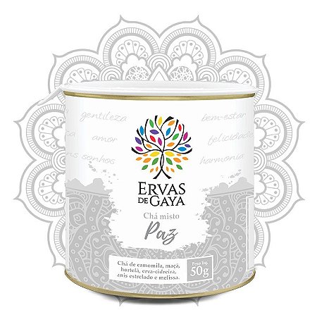 Chá Misto Ervas de Gaya - PAZ (50g)