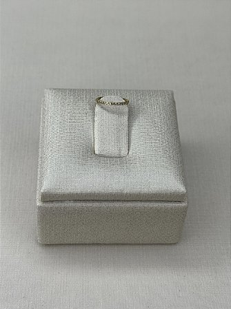 Argola cravejada nariz ultra fina 0.8