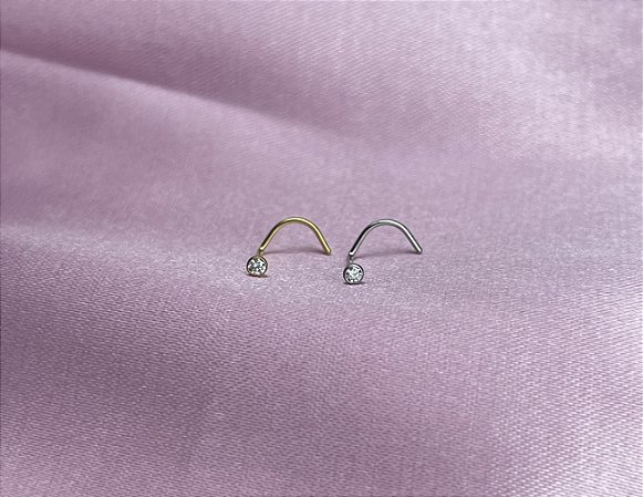 Ponto de luz nariz aço