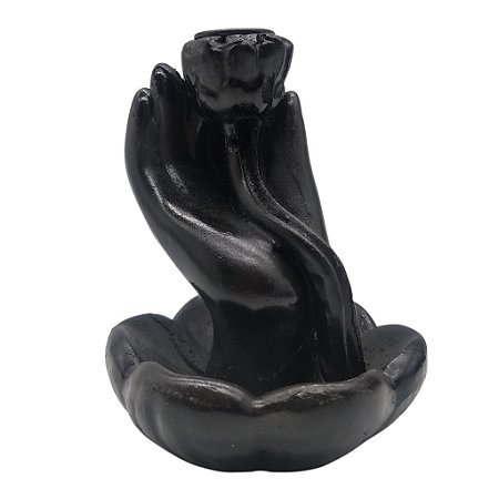 Cascata de Fumaça Mão de Buda com Flor de Lótus