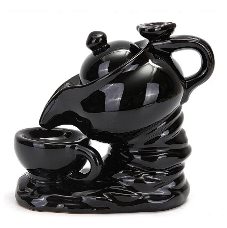Incensário Cascata de Fumaça Bule com Caneca (18cm)